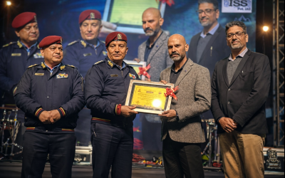 नेपाल प्रहरीद्वारा नेपाल लाइफ इन्स्योरेन्स सम्मानित