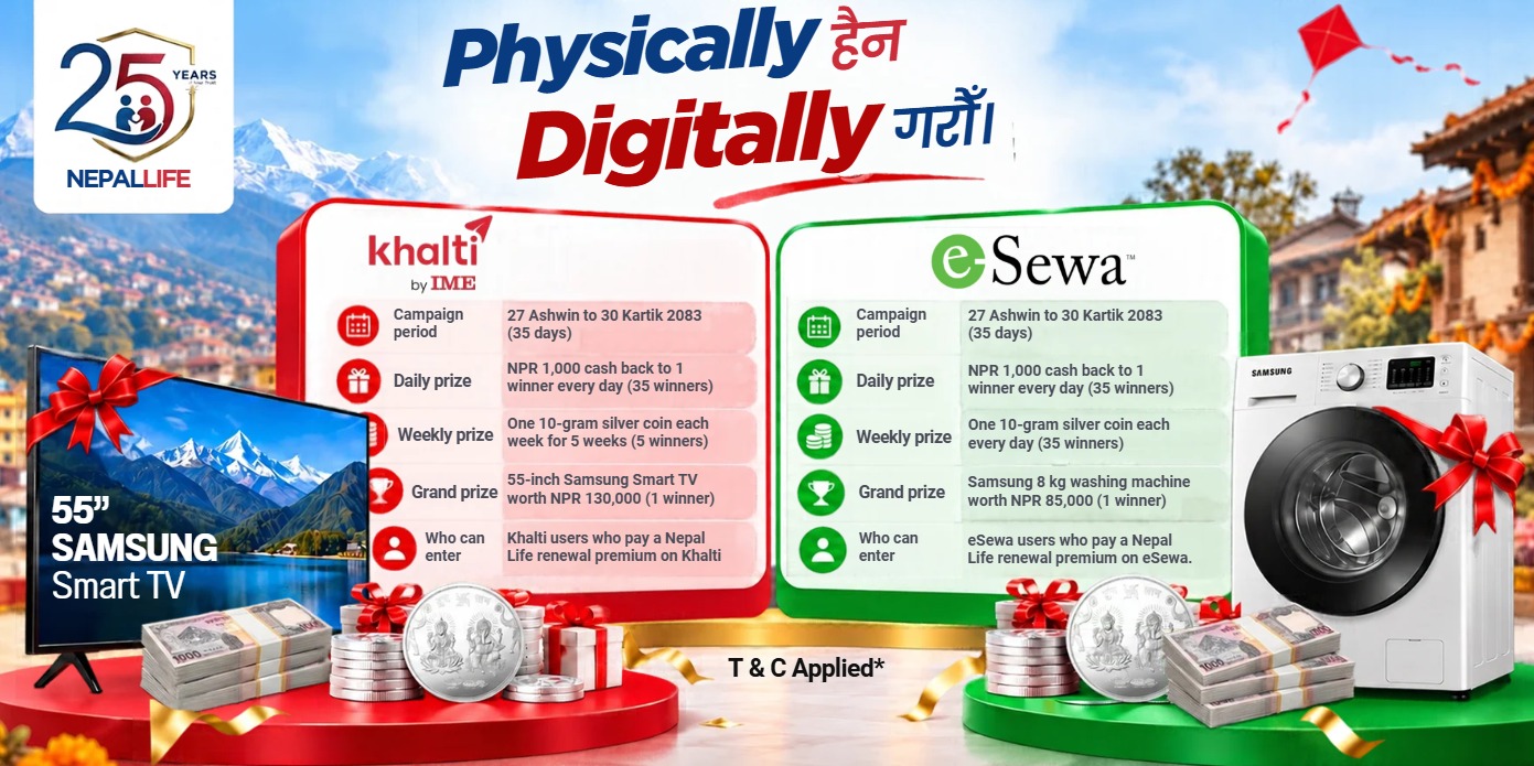 Nepal Life Festival Renewal Campaign 2083