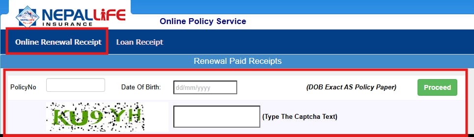 online-renew-receipt